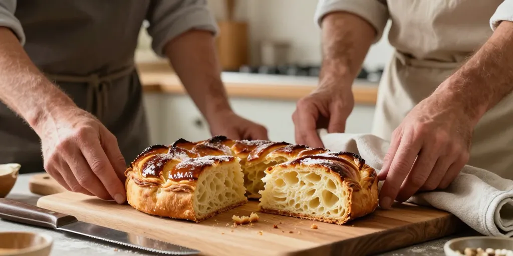 galette rois briochée