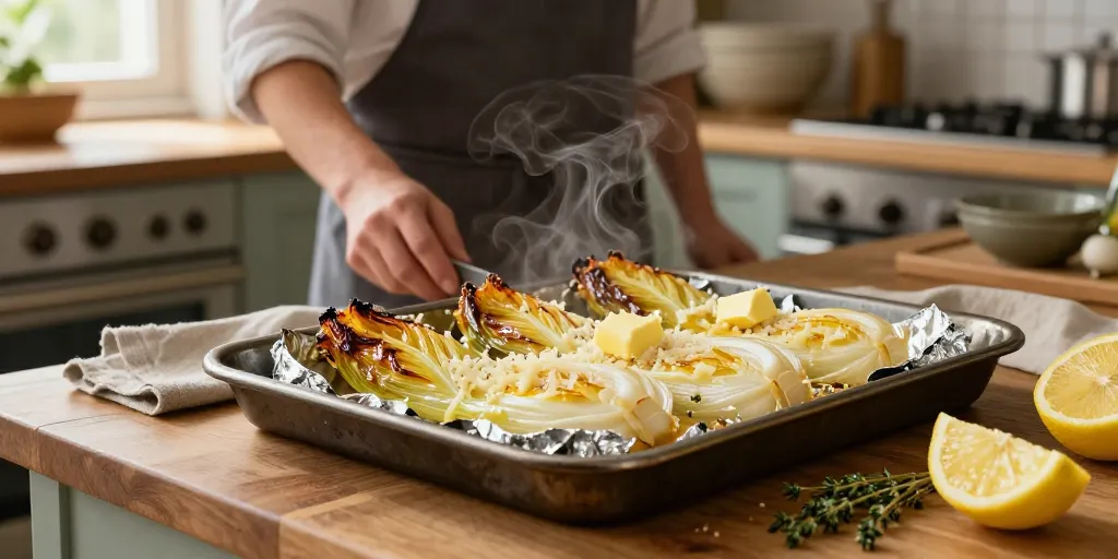 endives au four en papillote