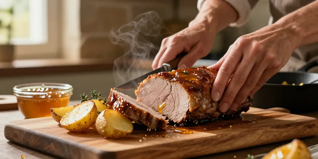 filet mignon miel moutarde pomme de terre