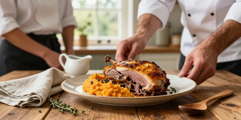 parmentier de canard à la patate douce