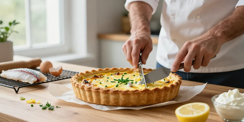 quiche au poisson blanc