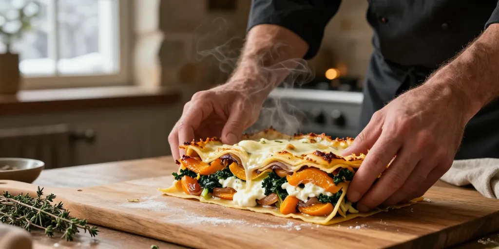 lasagne aux legumes d hiver