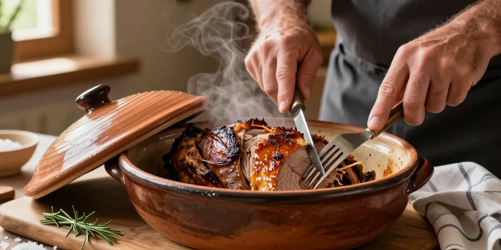 römertopf cuisson lente