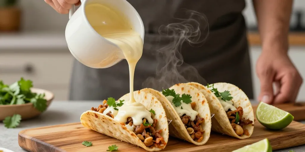 sauce fromagere pour tacos