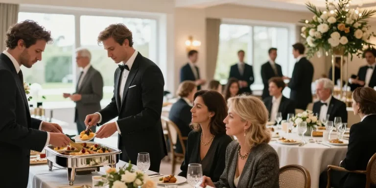 buffet ou repas assis