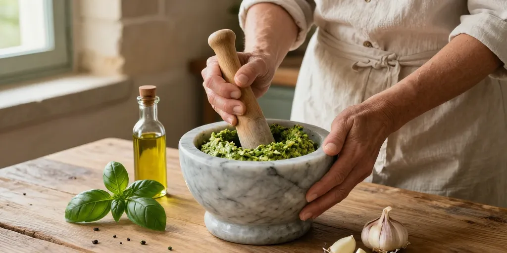 recette pistou au basilic
